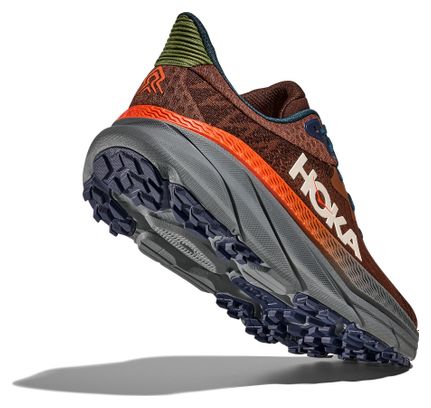 Zapatillas de trail Hoka Challenger 7 para hombre, rojas