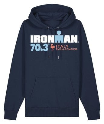 Felpa con cappuccio Ironman 70.3 Italy Emilia-Romagna Navy