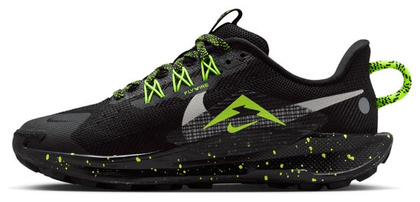Chaussures Trail Nike Pegasus Trail 5 Noir/Vert Enfant