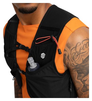 Gilet d’hydratation trail running Randonnée Homme et Femme Rayne Black Noir