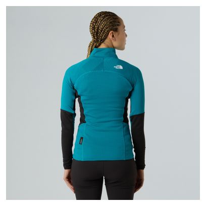 Dames The North Face Stormgap Power Grid Turquoise Fleecejack