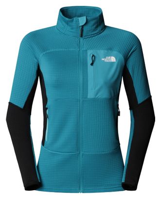 Dames The North Face Stormgap Power Grid Turquoise Fleecejack