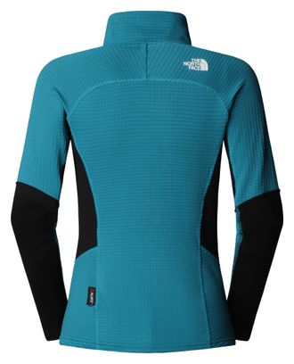 Dames The North Face Stormgap Power Grid Turquoise Fleecejack