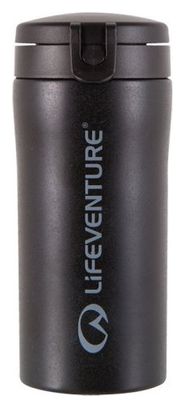 Lifeventure Flip-Top Geïsoleerde Mok Mat Zwart