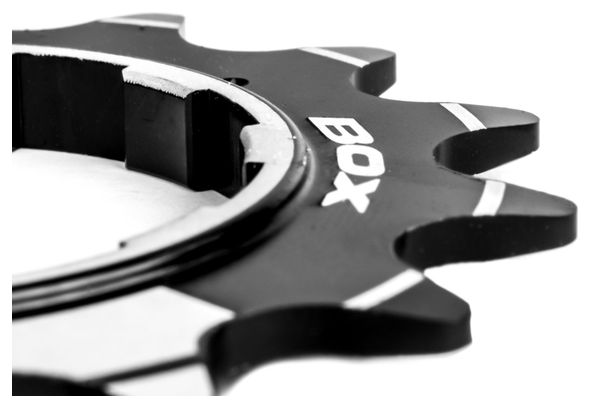 BOX PINION Pignone Alluminio Cromo Nero 