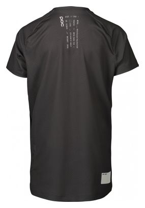 Kinder POC Essential MTB Kurzarmtrikot Dunkelgrau