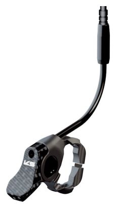 Tija de sillín telescópica Kind Shock LEV V3, paso externo negro (con pedido)