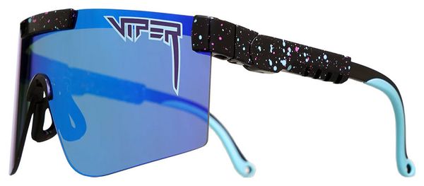 Paire de Lunettes Pit Viper The Hail Sagan Polarized 2000s Noir/Bleu Polarisé