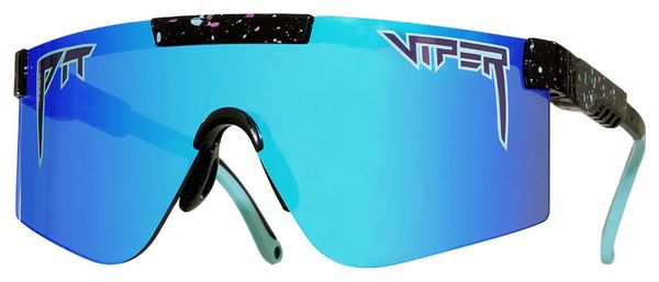 Paire de Lunettes Pit Viper The Hail Sagan Polarized 2000s Noir/Bleu Polarisé