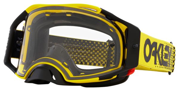 Oakley Airbrake MX Moto Gelb / Clear / Ref: OO7046-E2