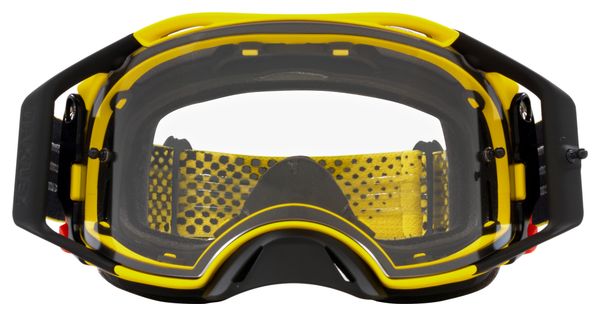 Oakley Airbrake MX Moto Gelb / Clear / Ref: OO7046-E2