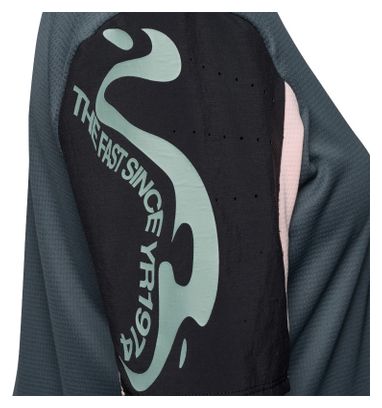 Maillot Manches Courtes Fox Defend Creation Bleu Femme