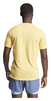 adidas Performance Own The Run Orange Short Sleeve Jersey