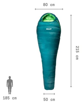 Sac de Couchage Millet Light Down 0° Bleu
