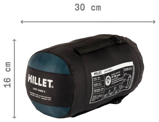 Millet Light Down Sleeping Bag 0° Blue