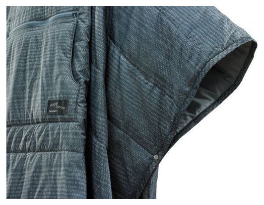 Couverture poncho Thermarest Honcho Poncho Blue Woven Print