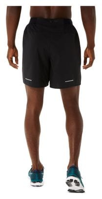 Short 2-en-1 Asics Road 7in Noir Homme