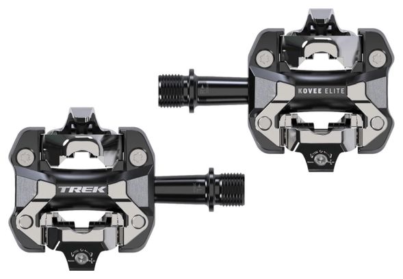 Paire de pédales Automatiques Trek Kovee Elite Noir / Gris