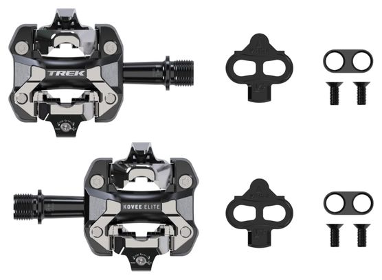 Trek Kovee Elite Automatic Pedal Pair Black / Grey