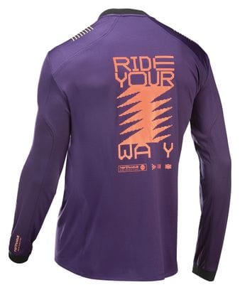 Northwave Sharp Violet/Orange long sleeve jersey