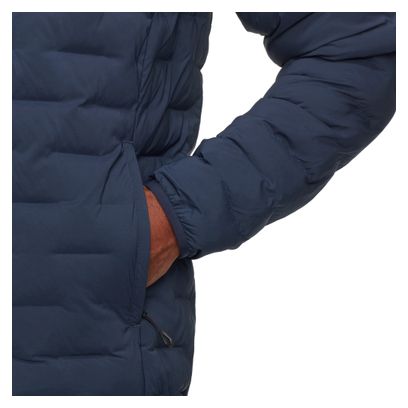 Chaqueta acolchada Mammut Sender con capucha, azul, para hombre