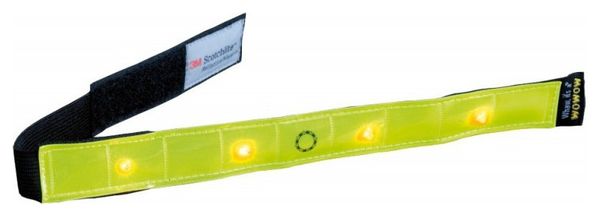 Wowow Reflektierendes Armband Rote LED