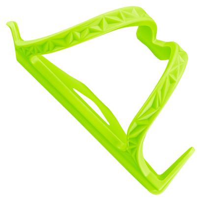 Supacaz Side Swipe Cage Poly Straight Bottle Holder Fluorescent Yellow
