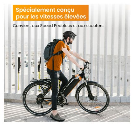 R2B Casque vélo adulte pour Pedelec et Moped - Eclairage LED