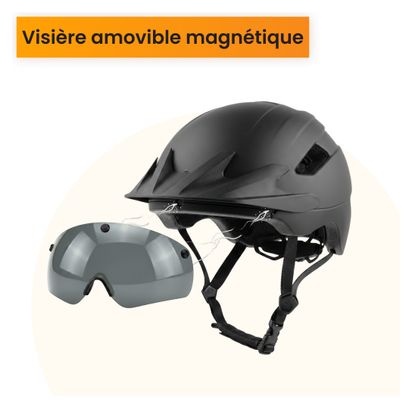 R2B Casque vélo adulte pour Pedelec et Moped - Eclairage LED