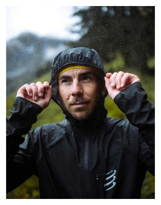 Compressport Thunderstorm Waterdichte Jas Zwart voor Mannen