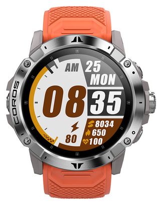 Coros Vertix 2 Reloj deportivo naranja lava
