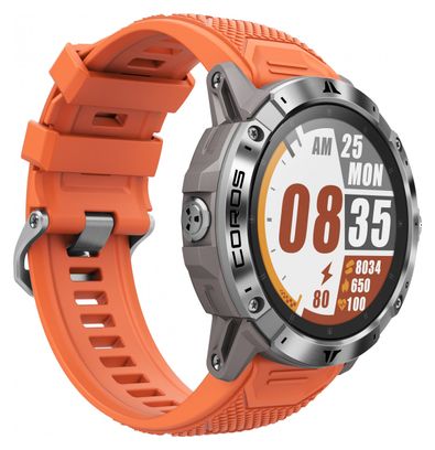Coros Vertix 2 Sport Watch Lava Orange