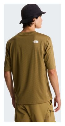 Camiseta técnica The North Face Shadow, color caqui, para hombre