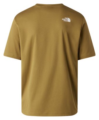 Camiseta técnica The North Face Shadow, color caqui, para hombre