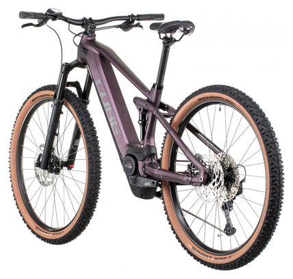 Cube Stereo Hybrid 120 Race 625 Electric Full Suspension MTB Shimano Deore/XT 12S 625 Wh 29'' Smokylilac Purple 2022