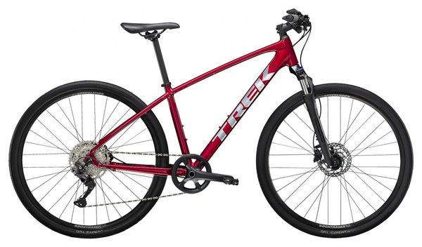 VTC Trek Dual Sport 3 Shimano Deore 10V 700 mm Rouge Rage 2022