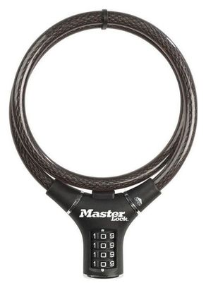 MASTER LOCK Cable Antivol Vélo - 90 cm de câble