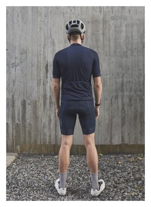 POC Essential Road Logo Short Sleeve Jersey Navy Blue