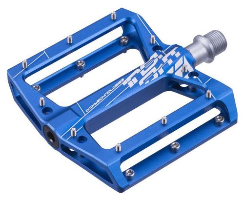Coppia di borse in alluminio Flat Insight Pro Blue
