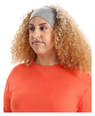 Icebreaker Cool-Lite Flexi Grey Unisex Merino Hoofdband