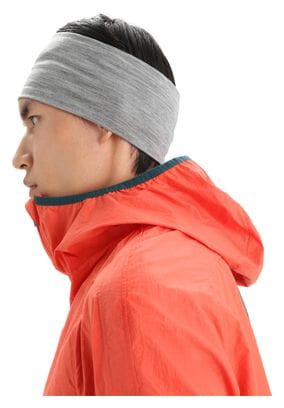 Unisex Icebreaker Cool-Lite Flexi Merino Stirnband Grau