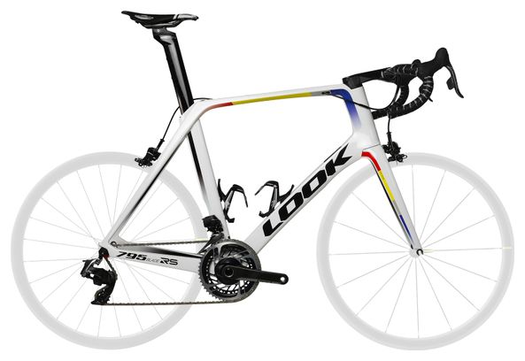 Producto reacondicionado - Look 795 Blade RS Proteam SRAM RED ETAP AXS 12V Pastillas blancas