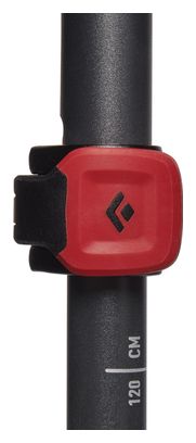Black Diamond Pursuit Shock Hiking Poles Black/Red