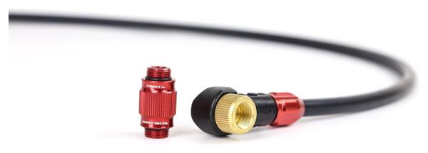 Pompe à Pied Lezyne CNC Digital Drive (Max 220 psi / 15 bar) Argent