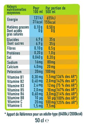 Boisson Isotonique Andros Sport Agrumes 500ml