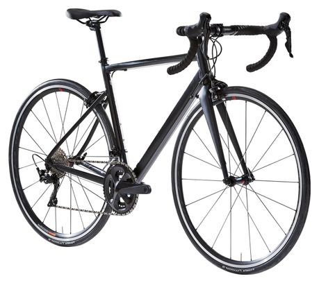 Van Rysel EDR AF Bicicletta da strada Shimano 105 11S 700mm Nero 2024