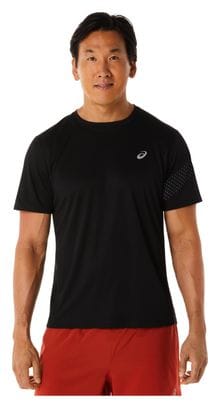 Maillot de manga corta Asics Run Icon Negro Hombre