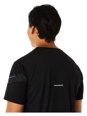 Maillot de manga corta Asics Run Icon Negro Hombre