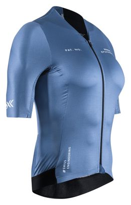 Maillot Manches Courtes X-Bionic Corefusion Aero Bleu Femme