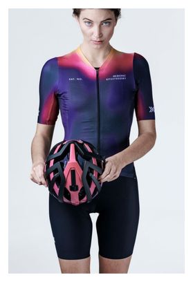 Maillot Manches Courtes X-Bionic Corefusion Aero Bleu Femme